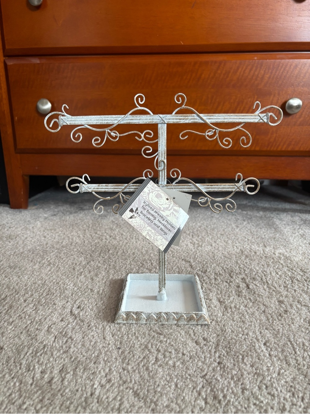 Sheffield Home: Short Vintage Antique Jewelry Holder - NWT - Unused